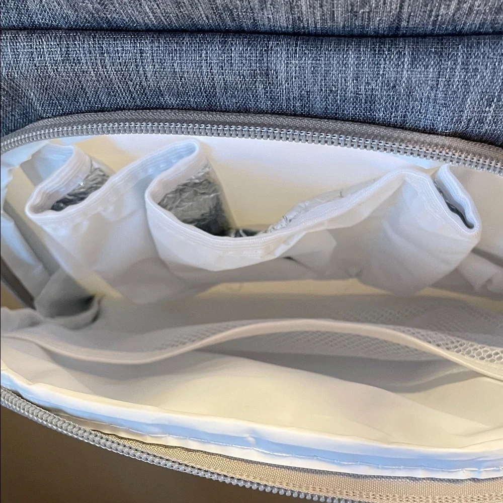 Insulated Gray Baby Backpack